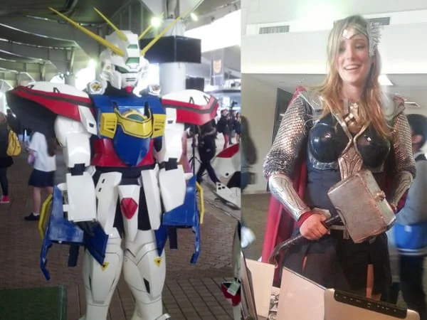 SMASH! cosplay - Gundam & Lady Thor