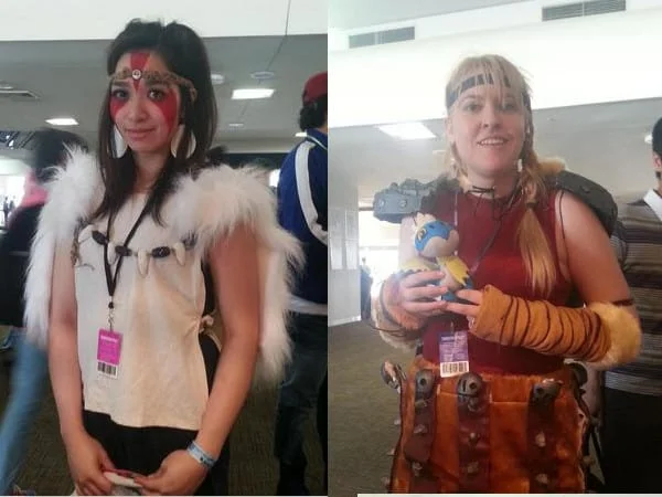 SMASH! cosplay - Princess Mononoke & Astrid from Dragons